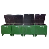 LIXEIRA L3200 4 TAMPAS