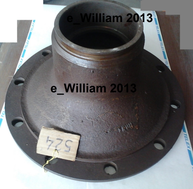 524 CUBO RODA DIANTEIRA 10 FUROS 3453340001 MERCEDES 1313, 1316, 1513, 1516, 1519, 2013, 2213