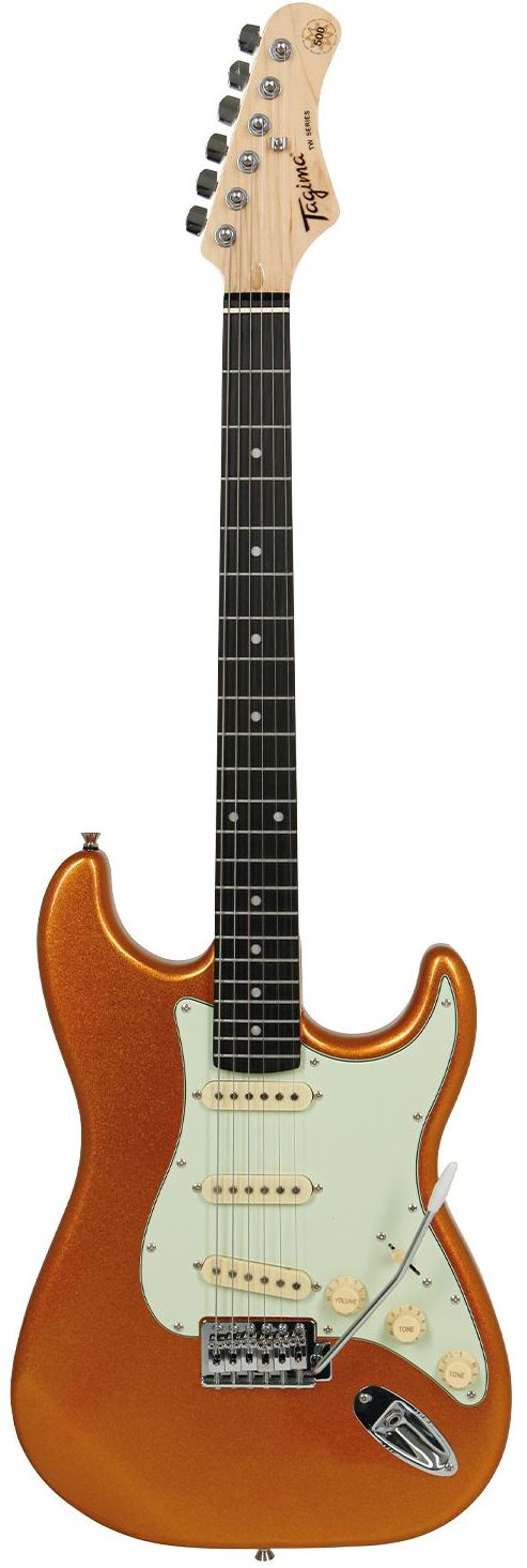 GUITARRA TAGIMA TG-500 MGY (METALLIC GOLD YELLOW) C�D 28535 4041