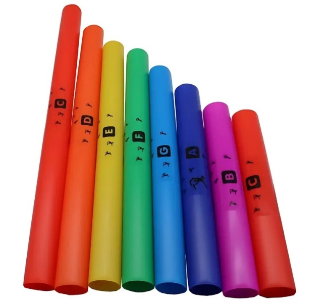 KIT DE 8 TUBOS MUSICAIS ESCALA DIATNICA D A D LIVERPOOL 5467 Cd 5467