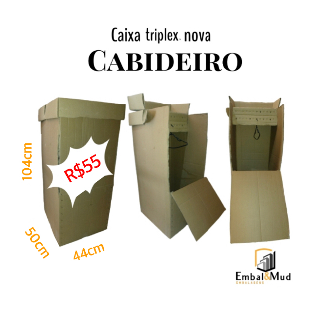 Caixa cabideiro