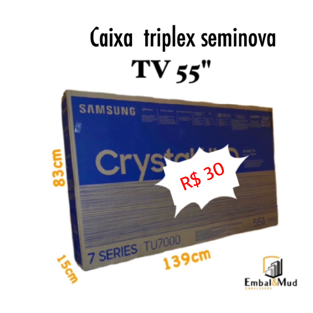 Caixa de TV 55