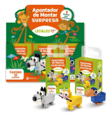 Apontador com Dep�sito Montar Animais Surpresa 3 modelos - Leonora