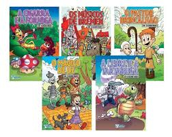 F�bulas Em Quadrinhos Pct 10 Vol. Diferentes Cristina Klein?cache=20241118144426