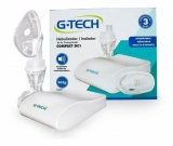 Nebulizador / Inalador de Ar Comprimido COMPACT DC1 G-TECH