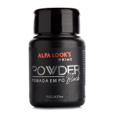 POMADA EM P BLACK 5g ALFA LOOK`S 