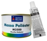 MASSA POLIESTER 750GR - SHERWIN WILLIAMS - (Dinheiro / PIX) - FRETE GRTIS, BAIRRO GUARATIBA.  