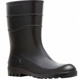 Bota PVC Preta Cano Curto 82BPC600 - BRACOL