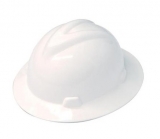 Capacete MSA V-GARD Aba Total Completo Com Suspeno Push Key e Jugular CA.365 - MSA