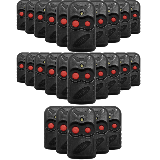 25 Controles Ideal Corte de Trilha Modelo 2105 Clipe + Argola (Deve raspar as Trilhas) 292Mhz, 299Mhz 