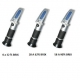 Kit trs refratmetros manuais ITT c/ ATC (0-32; 28-62; 58-90 %BRIX) #