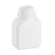 Frasco PEAD retangular 250 mL (RCZ EMP) caixa c/ 50 frascos