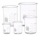 Copo de Becker (becher, bequer) de vidro forma baixa L 5000 mL - caixa com 1 copo (PHX) 