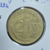 V161a 2.000 Ris 1938 Poligonal. A184