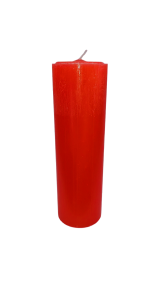 VELA 7 DIAS VERMELHO 265G IANSA/BARA/EXU UMBANDA CRUZADA
