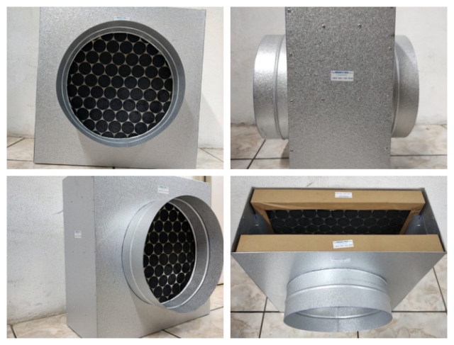 Caixa Duto de Filtragem ORIONFILTROS 300x450x450 mm