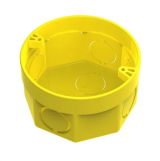 Caixa de luz 3x3 amarela Tigreflex