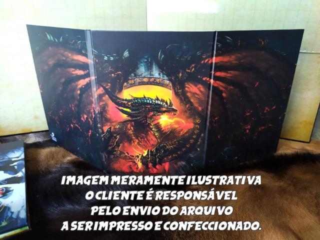 Escudo Rgido Deluxe 3 abas