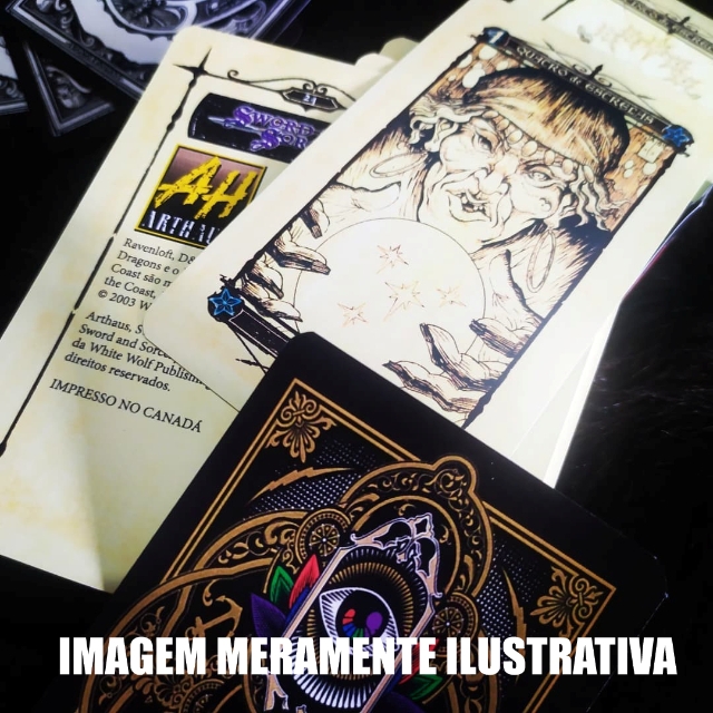 Carta Tarot 70x120mm unidade