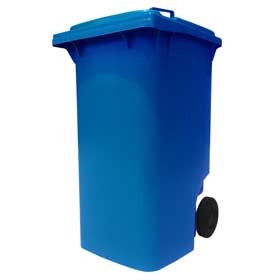 Coletor 240 litros com rodas 