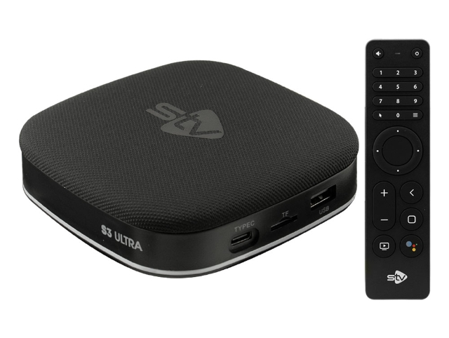 STV S3 Ultra Android 12 Replay WIFI 6 64GB 4RAM comando de voz