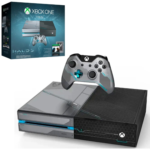 XBOX ONE HALO EDITION 500GB por R$1.099,00