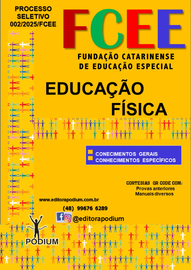 APOSTILA PROCESSO SELETIVO FCEE EDUCAO FSICA 2025_2026