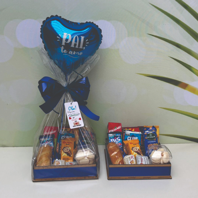 Cesta de caf da manh Dia dos Pais - Ref. 603