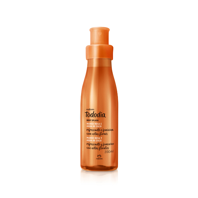 Body Splash Desodorante Col�nia Tododia Manga Rosa e �gua de Coco 200 ml
