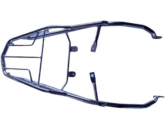 Bagageiro Moto CG150 Titan 14/15 Fan 125/150/160 2014 Cromado