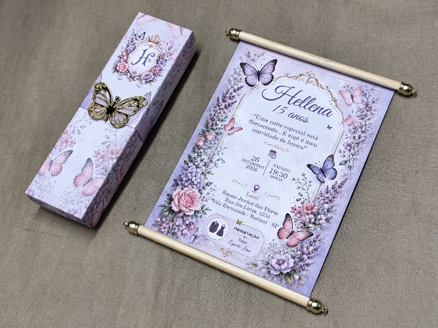 Jardim das Borboletas Lilas