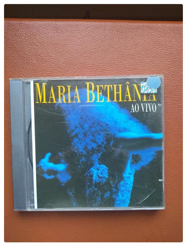  cd - maria beth�nia ao vivo - 1995 - millennium - mercury 