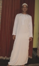 Galabia Branca modelo Emirados