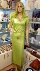 Vestido Verde Strech