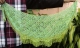 Cinto croche e vidrilhos verde claro