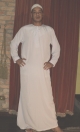 Galabia Branca modelo Emirados