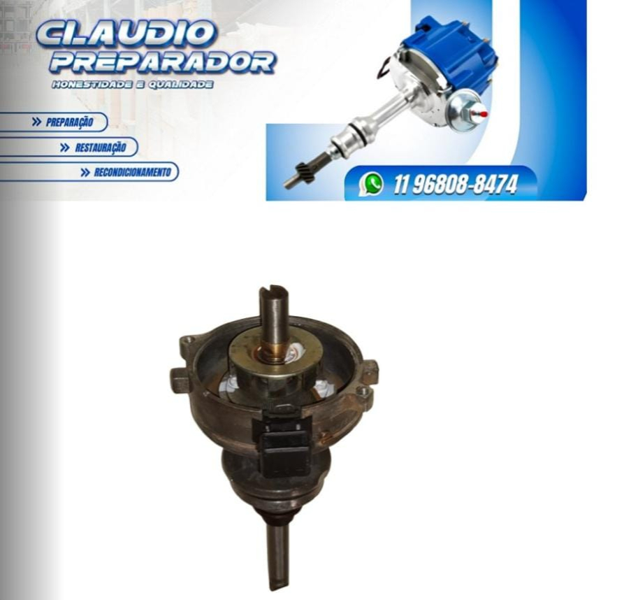 Distribuidor Dodge Dakota 6cc hall para carburado 