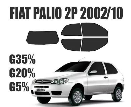 Insulfilm G20% Corte Computadorizado Fiat / Vw / Ford / Gm / Honda e mais 1500 veiculos
