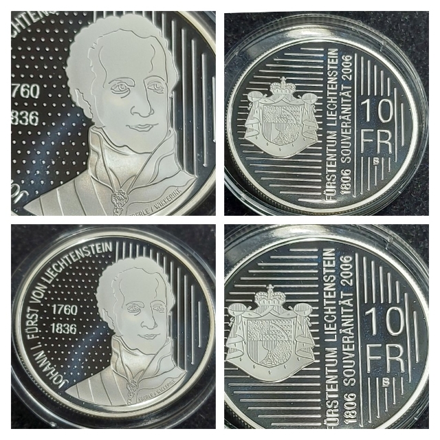 Liechtenstein 200 anos de soberania Prata Est019