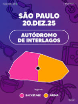 Tardezinha 2025 - Arena - Interlagos So Paulo - 20/12 GRAMADO -