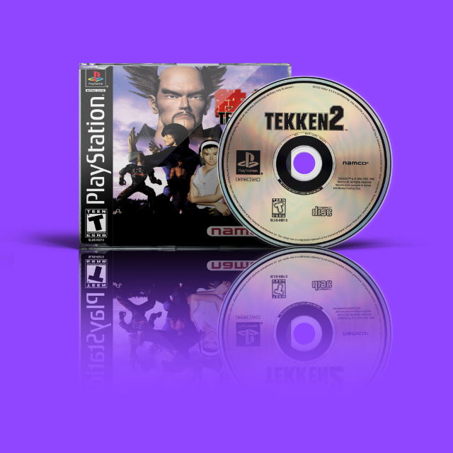 Tekken II Playstation I - Prensado