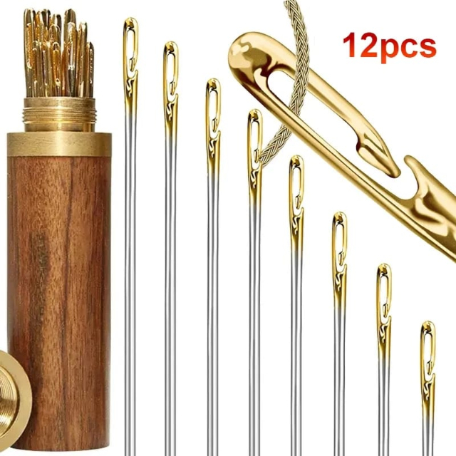 12 agulhas cego + organizador