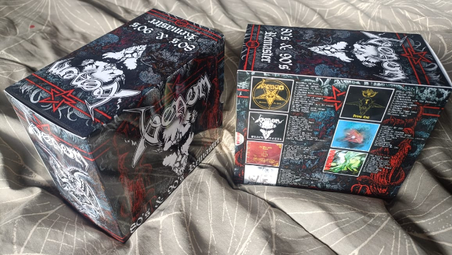 BOX - VENOM - The 80's and 90's Remastered (Box completo 7 cds