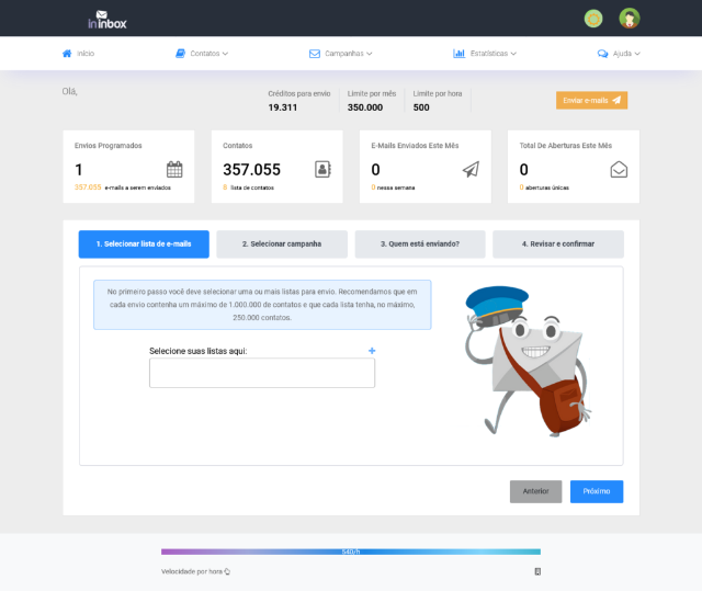 E-mail Marketing - Servio Completo de Envio (Arte + E-mails + Sistema) - 50.000 E-mails
