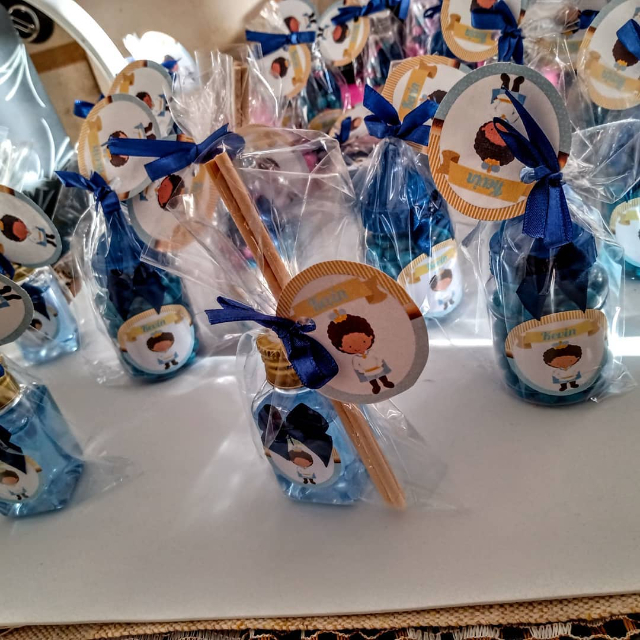 Aromatizador de Ambiente - Difusor varetas - Lembrancinha Ch Revelao, ch de Beb